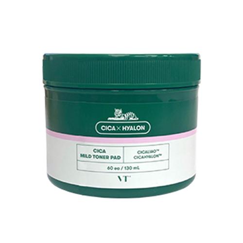 VT COSMETICS ブイティ シカマイルドトナーパッド (60枚入り 130ml) 化粧水 単品 韓国コスメ 正規品 の商品画像