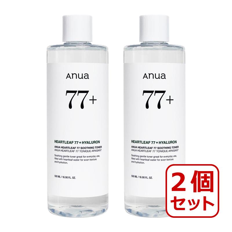 Anua（アヌア） 500ml大容量 ドクダミ77スージングトナー 安らかな化粧