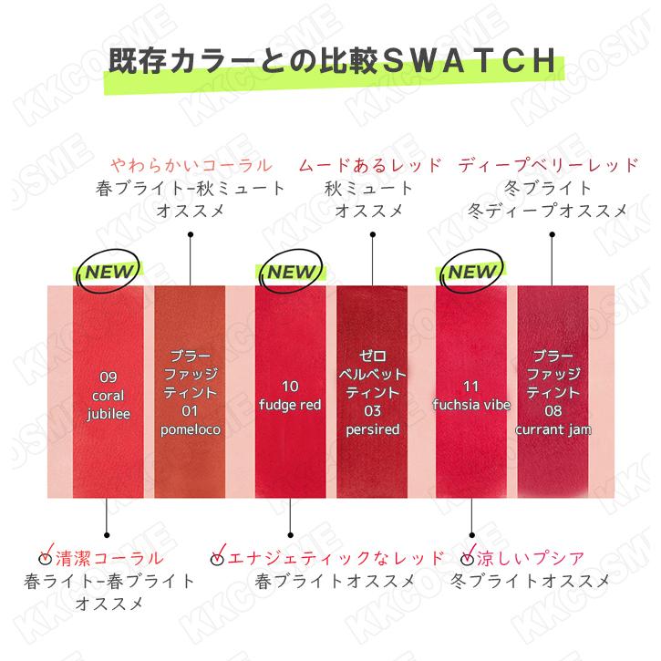 romand ロムアンド 新カラー追加 ブラーファッジティント 5g やさしくスマッジング マットティント 韓国コスメ 正規品｜kscojp｜04