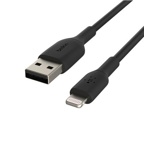 Belkin（ベルキン） BOOST↑CHARGE USB-A to ライトニング PVCケーブル (1m) CAA001BT1MBK｜ksdenki｜02