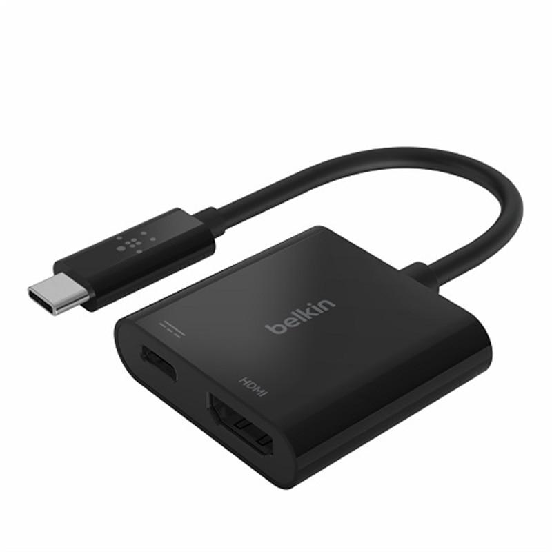 Belkin（ベルキン） USB-C to HDMI + USB-C 60W PD 変換アダプタ