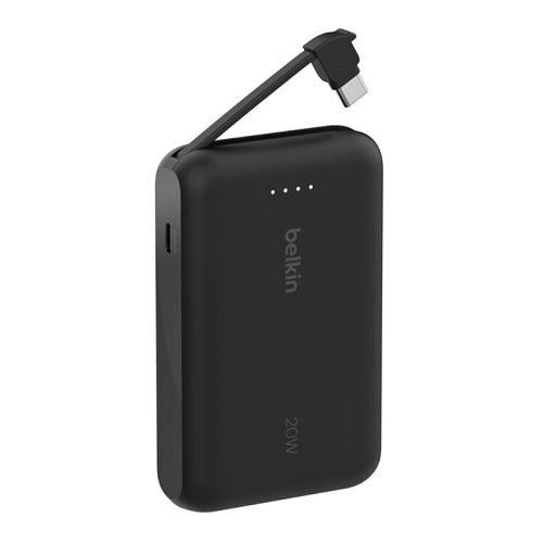 Belkin（ベルキン） BoostCharge 20W ケーブル内蔵 モバイルバッテリー