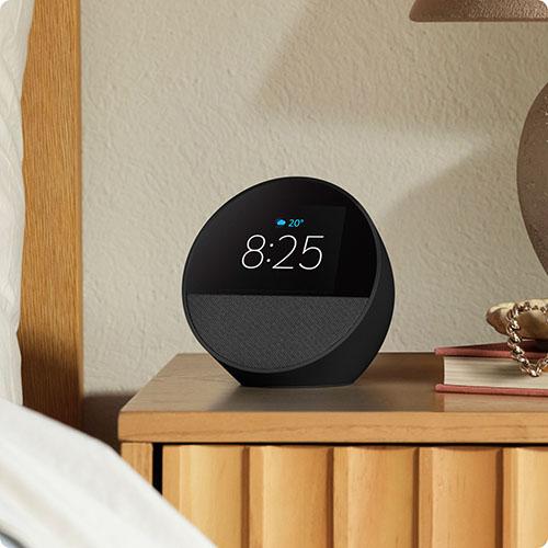 ［2024年発売］EchoSpot スマートアラームクロックwith Alexa Amazon.co.jp: Echo Spot (2024 Release) - Smart Alarm Clock with