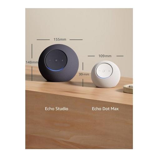 【美品】Amazon Echo Studio エコースタジオ ブラック Amazon Echo Studio 2025年モデル、没入感オーディオ