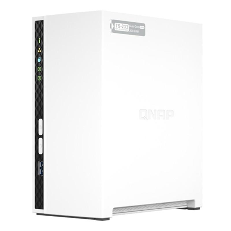 QNAP ネットワーク対応HDD(NAS) TS-233 2ベイ : ケーズデンキ Yahoo