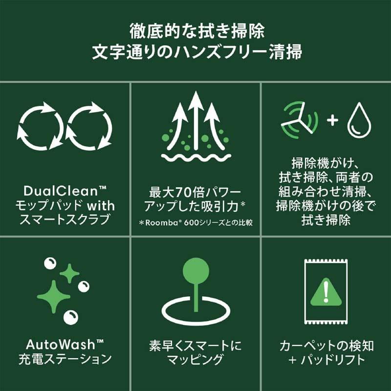 iRobot（アイロボット） Roomba Plus 405 Combo ロボット + AutoWash