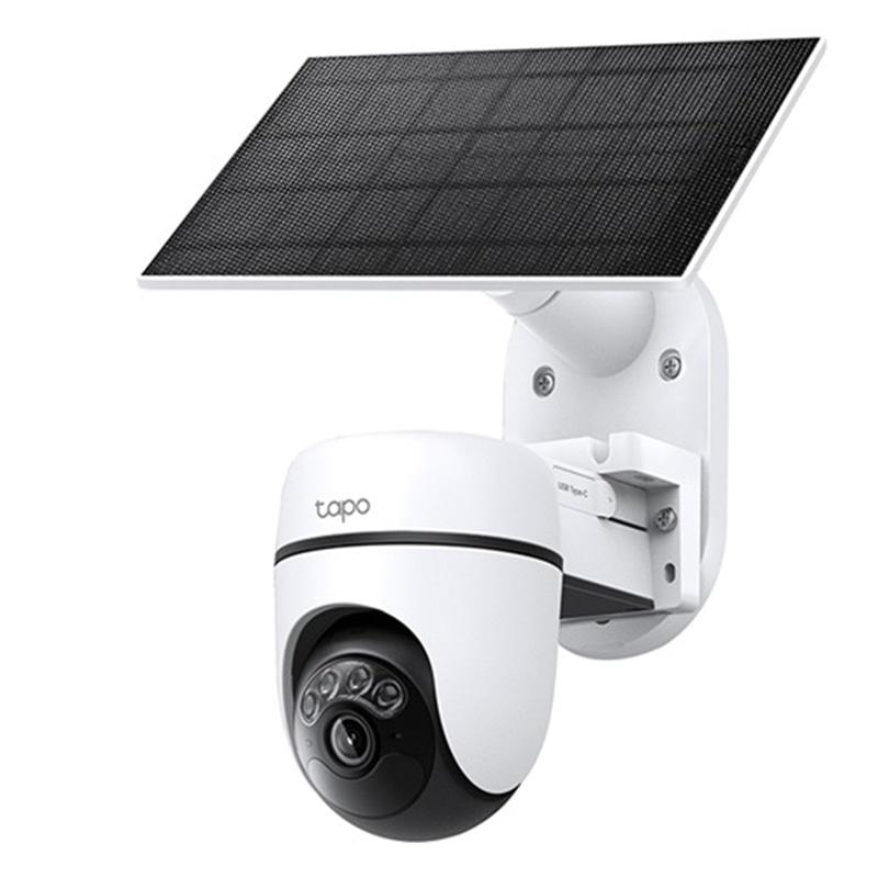 tapoソーラー給電セキュリティカメラセットC410KIT TP-Link レビュー特典付 防犯カメラ 屋外 家庭用 wifi 太陽光で連続