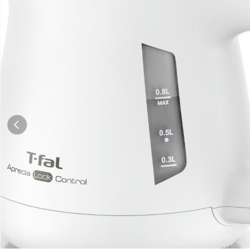 T-Fal（ティファール） 電気ケトル アプレシア ロック コントロール