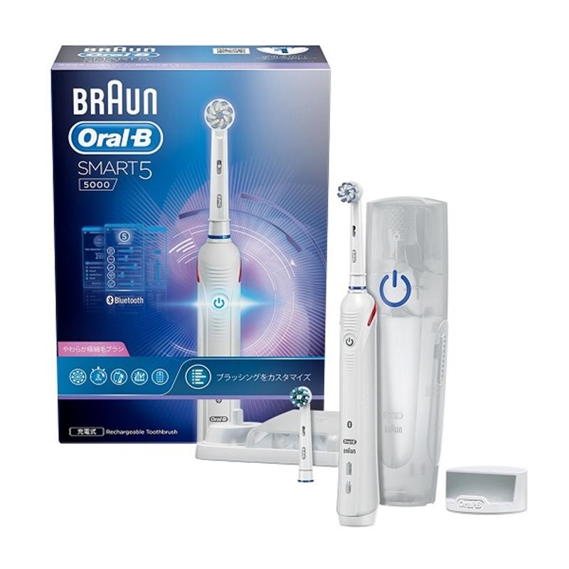 BRAUN 回転式電動ハブラシ（Ｂｌｕｅｔｏｏｔｈ） D6015255XP 電動歯ブラシ