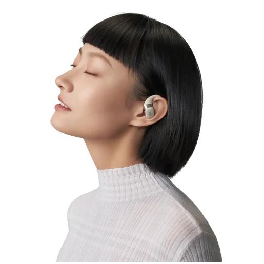 イヤホン SHOKZ OPENFIT SKZ-EP-000021 完全ワイヤレスイヤホン OpenFit ベージュ SKZ-EP-000021 [ワイヤレス