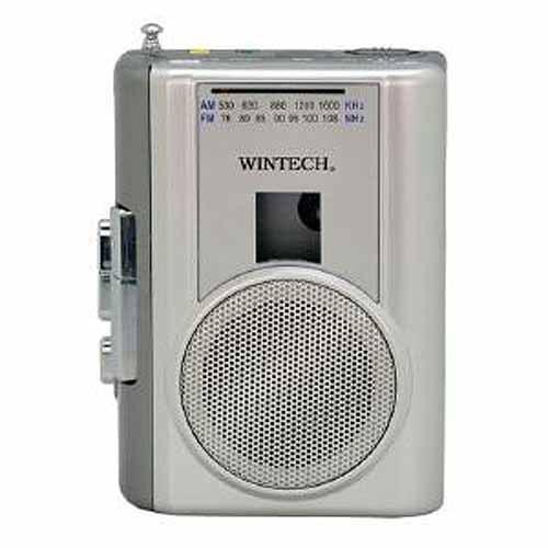 WINTECH（ウィンテック） AM／FMラジオ付テープレコーダー PCT