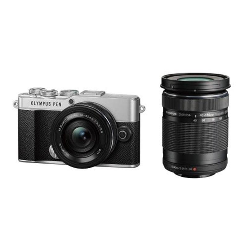 OM Digital Solutions(OMデジタルソリューションズ) OLYMPUS PEN E-P7 EZダブルズームキット [シルバー]