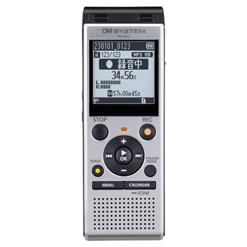 OM SYSTEM ICレコーダー　リニアPCM対応 WS-882 SLV（Yahoo!・ケーズデンキ Yahoo!ショップ）