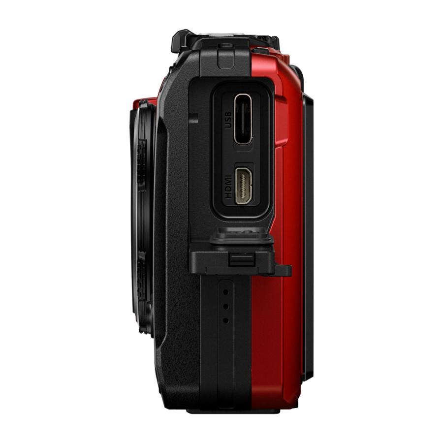 OM SYSTEM コンパクトデジタルカメラ Tough TG-7 RED : ケーズデンキ