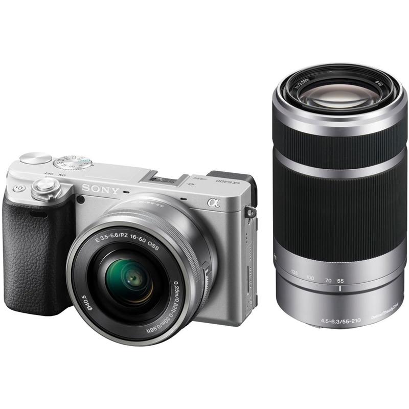 デジタル一眼カメラ α6400 ILCE-6400Y ダブルズームレンズキット [シルバー]（Yahoo!・ケーズデンキ Yahoo!ショップ）