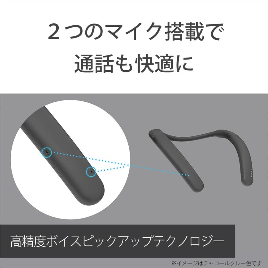 SONY（ソニー） ワイヤレスネックバンドスピーカー SRS-NB10 WC