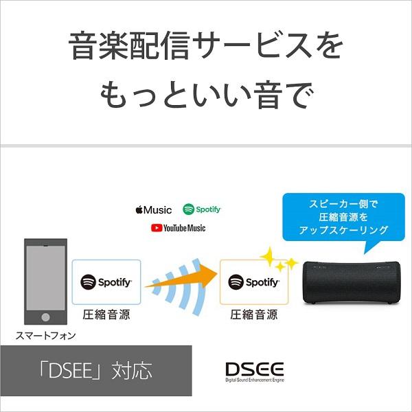 SONY（ソニー） ワイヤレスポータブルスピーカー SRS-XG300 HC｜ksdenki｜05