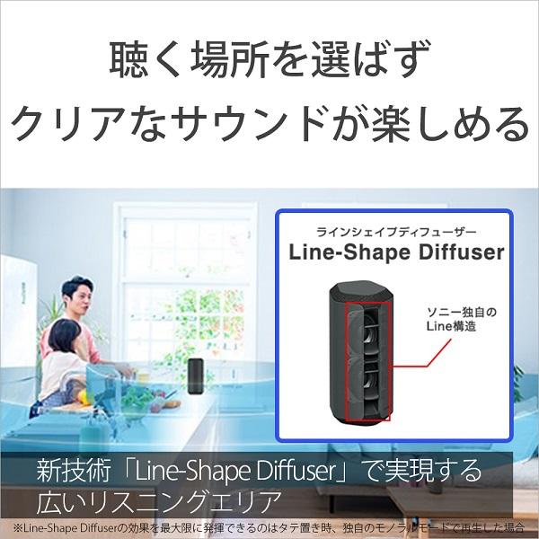 SONY（ソニー） 👚 ワイヤレスポータブルスピーカー SRS-XE300 BC