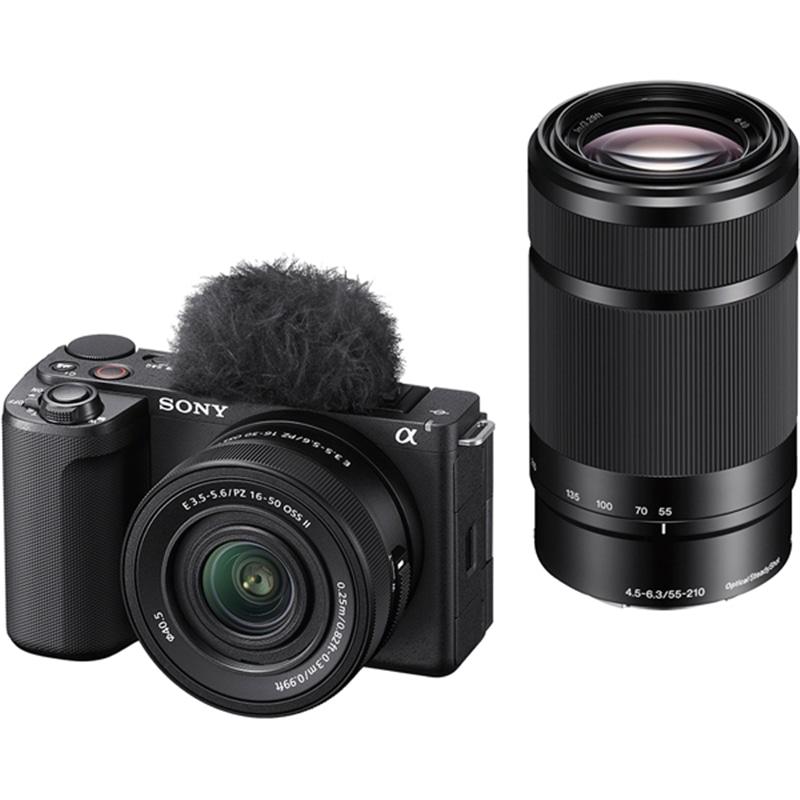 SONY ミラーレス一眼カメラ VLOGCAM ZV-E10M2X ダブルズームレンズキット [ブラック]の商品画像（Yahoo!ショッピング）