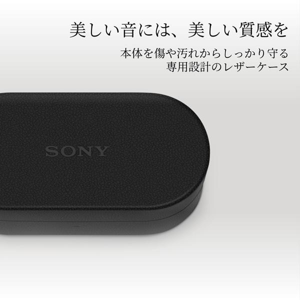 【極美品】SONY WF-1000XM6 ケース　ブラック SONY（ソニー） WF-1000XM6専用ケースカバー HAC1000XM6CBC