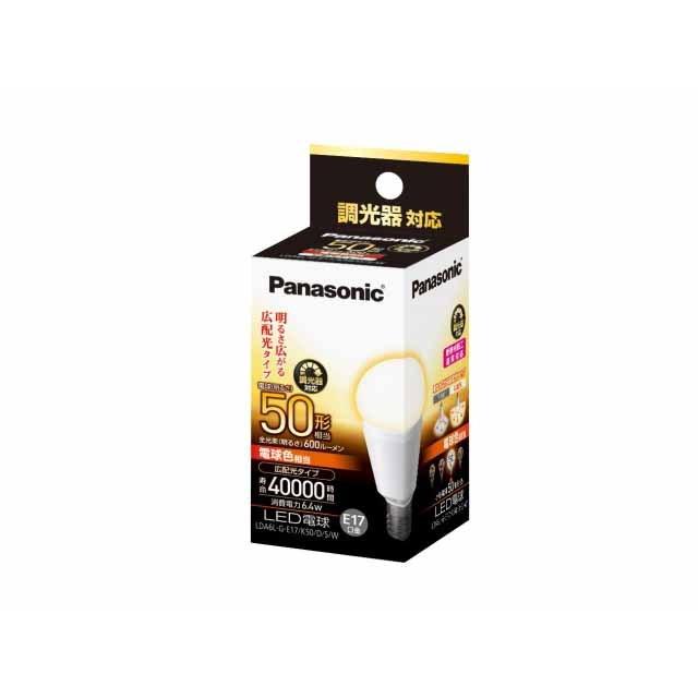 Panasonic（パナソニック） LED電球 LDA6LGE17K50DSW
