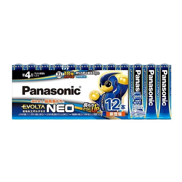 Panasonic（パナソニック） エボルタＮＥＯ　単４電池１２本　シュリンクパック LR03NJ/12SW（Yahoo!・ケーズデンキ Yahoo!ショップ）