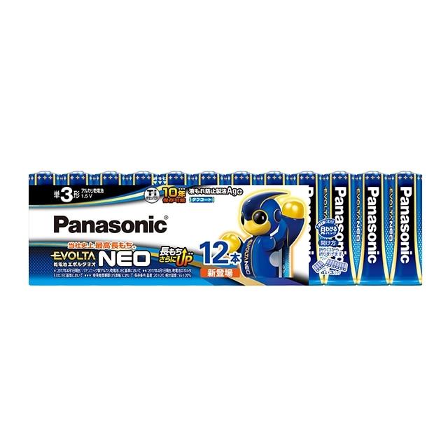 Panasonic（パナソニック） エボルタＮＥＯ　単３電池１２本　シュリンクパック LR6NJ/12SW（Yahoo!・ケーズデンキ Yahoo!ショップ）