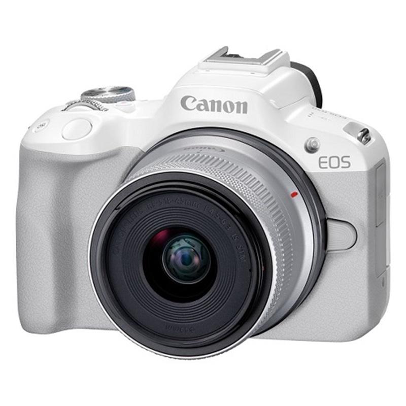 CANON(キヤノン) EOS R50 RF-S18-45 IS STM レンズキット [ホワイト]の商品画像（Yahoo!ショッピング）