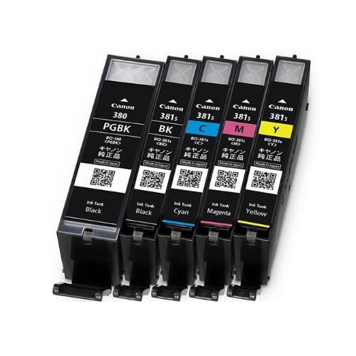 Canon純正品インクタンク未開封6色マルチパック家計応援パック✖️2 キヤノン純正インクカートリッジ BCI-381+380 6色マルチパック