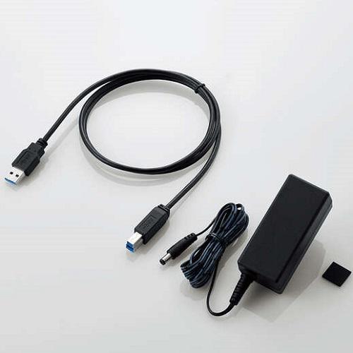 エレコム 外付けハードディスク ELD-QEN2060UBK : 4549550192613 