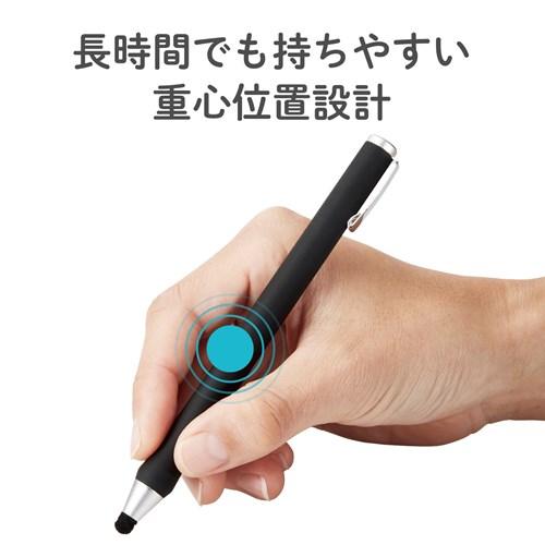 エレコム ボールペン型タッチペン P-TPBPENBK｜ksdenki｜03