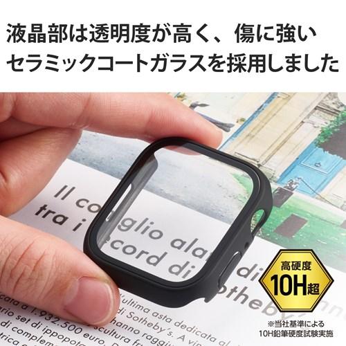 エレコム Apple Watch Series　7 [ 45mm ] 保護ケース AW-21AFCGCBK｜ksdenki｜04