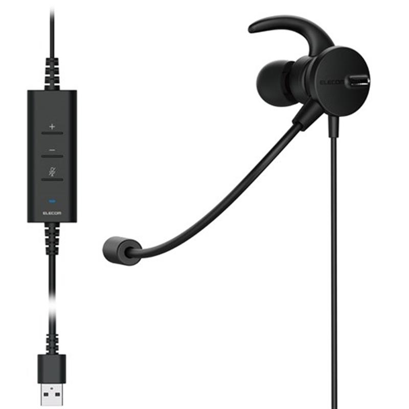 ELECOM エレコム カナル型イヤホン 片耳タイプ マイク付き 有線 ELECOM エレコム カナル型イヤホン 片耳タイプ マイク付き 有線