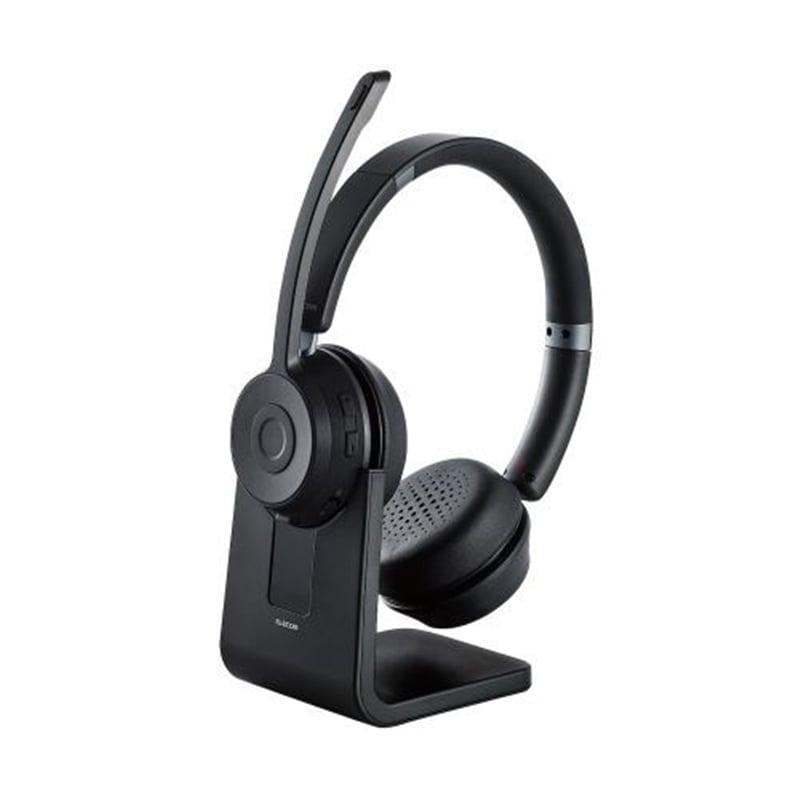 エレコム　ステレオヘッドセット ELECOM（エレコム） 充電台付ステレオBluetoothヘッドセット LBT