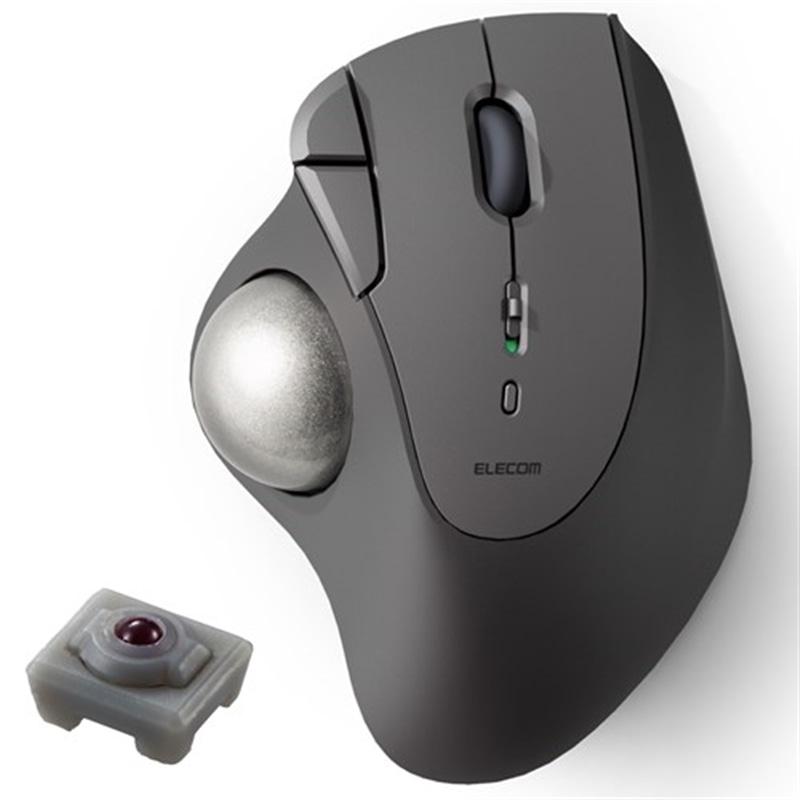 エレコム トラックボールマウス IST PRO 人工ルビーユニット 15°傾斜 ELECOM（エレコム） トラックボール マウス Bluetooth 5.0 36mmボール