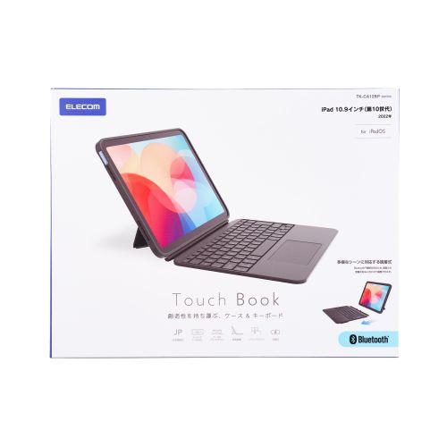 エレコム Touch Book for iPad 10.9インチ (第10世代) TK-CA12BPBK