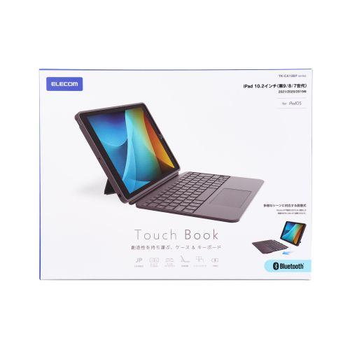 エレコム Touch Book for iPad 10.2インチ (第9/8/7世代) TK-CA13BPBK