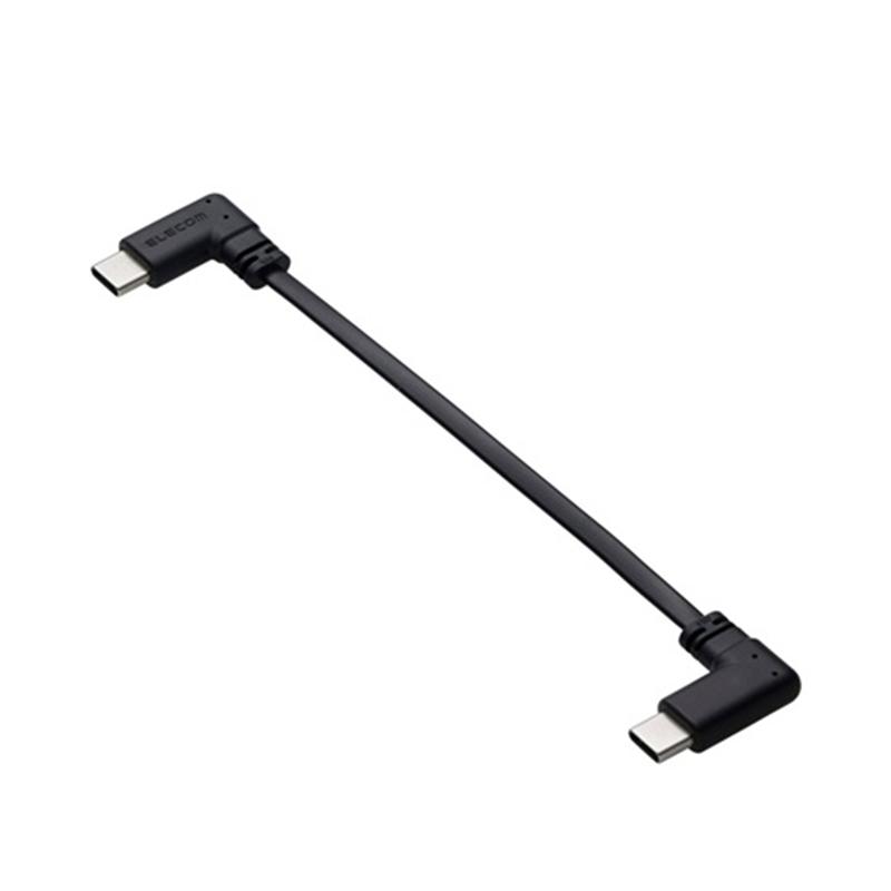 エレコム モバイルバッテリー用ケーブル(USB Type-C(TM)/充電専用/60W) MPA-CCLL01BK（Yahoo!・ケーズデンキ Yahoo!ショップ）