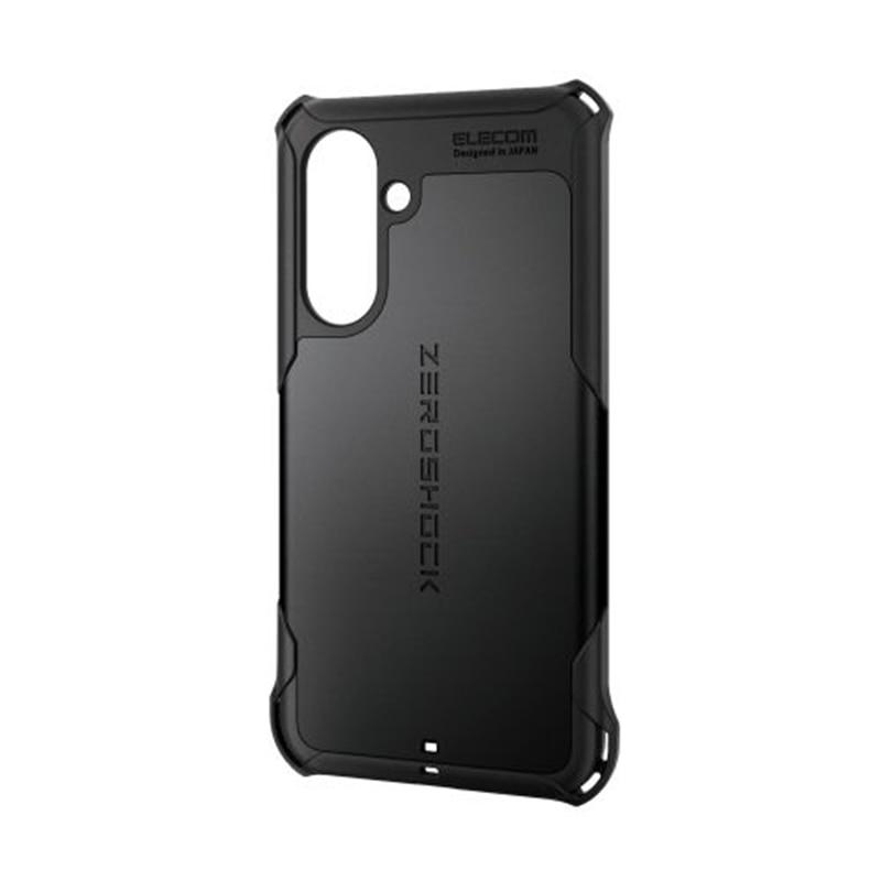 エレコム Galaxy A36 5G対応 ZEROSHOCK ケース PM-G254ZEROBK