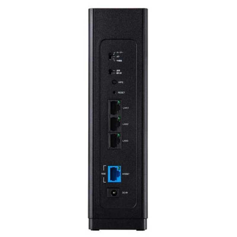 エレコム Wi-Fi 7対応 無線LANルーター WRC-BE72XSD-B : ケーズデンキ