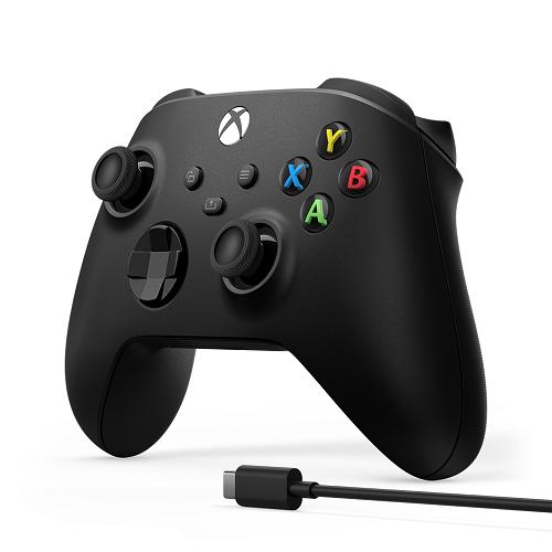 Microsoft（マイクロソフト） Xbox ワイヤレスコントローラー+ USB-C ケーブル 1V8-00005｜ksdenki｜02