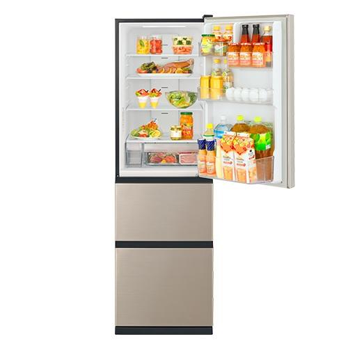 ★最終価格★ 日立（HITACHI） 3ドア冷蔵庫 まんなか野菜 Vタイプ R-V32TV N 【NAN2546572345】(90629円)