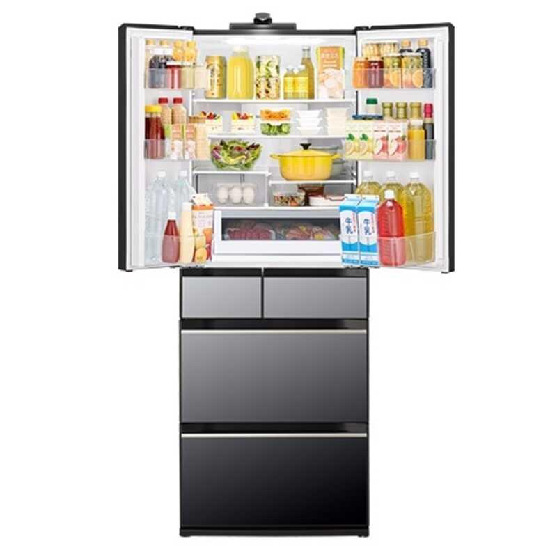 長期無料保証/配送設置無料) 日立（HITACHI） R-HXCC62X X 6ドア冷蔵庫