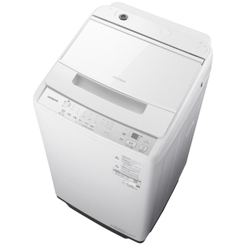 日立（HITACHI） 全自動洗濯機 ビートウォッシュ BW-V70P W