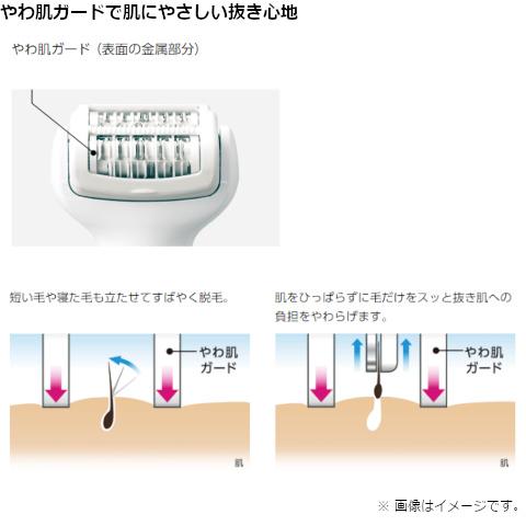 Panasonic（パナソニック） 泡脱毛器（４ヘッド角質）ソイエ ES-EL8B-P｜ksdenki｜03