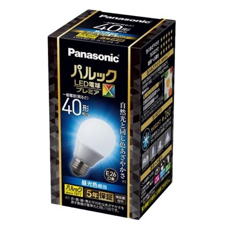 Panasonic（パナソニック） パルック LED電球 プレミアX 4.4W（昼光色