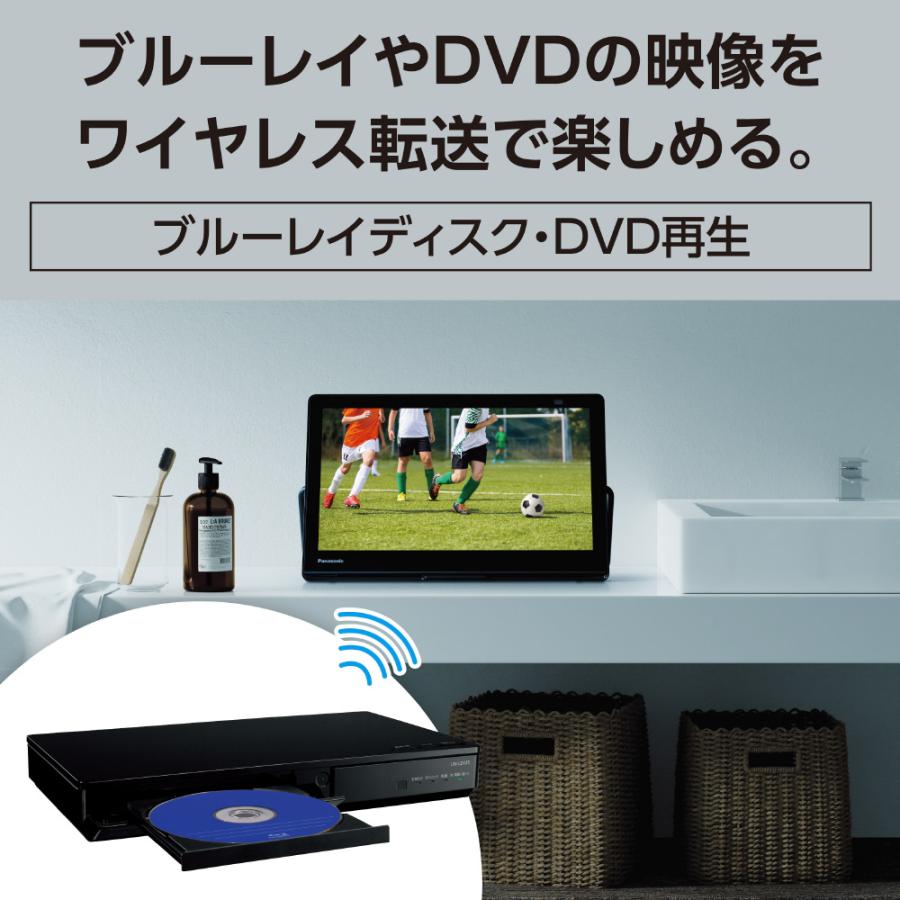Panasonic（パナソニック） 15V型 ブルーレイディスクプレーヤー/HDD