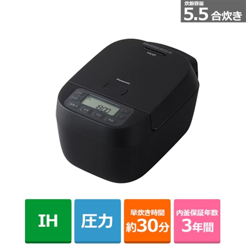 Panasonic パナソニック 可変圧力IHジャー炊飯器 SR-N310D-K ブラック
