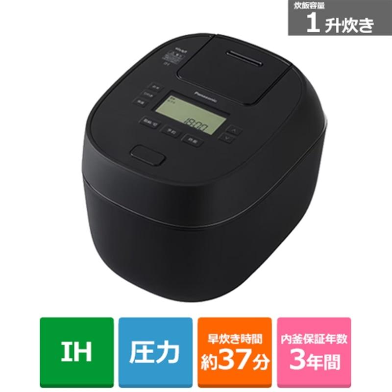 Panasonic 炊飯器 おどり炊き SR-N518D-K [ブラック]の商品画像（Yahoo!ショッピング）