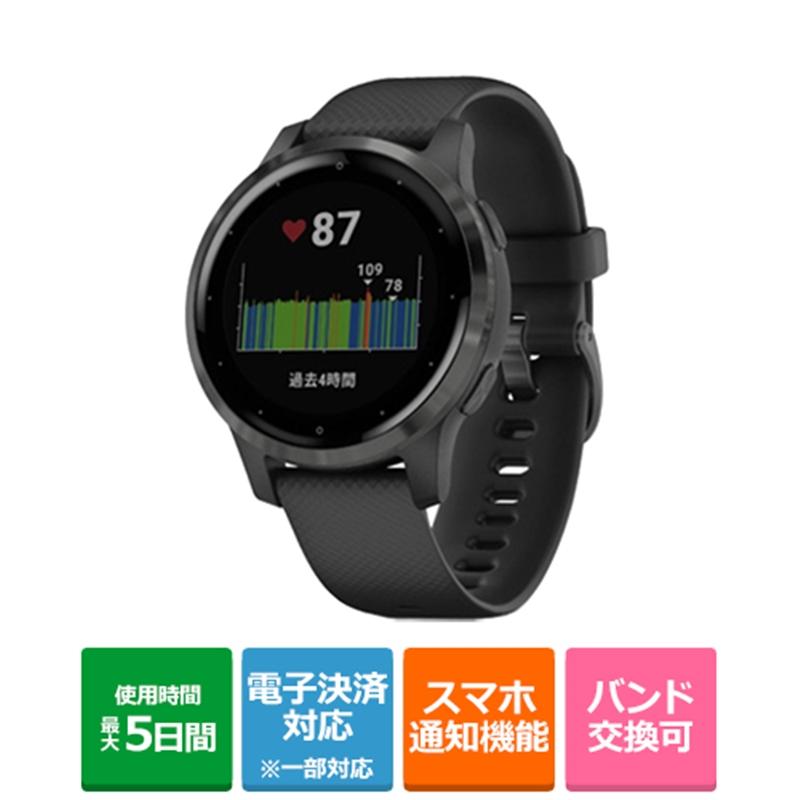GARMIN GARMIN（ガーミン） vivoactive 4S Black / Slate 010-02172-17  